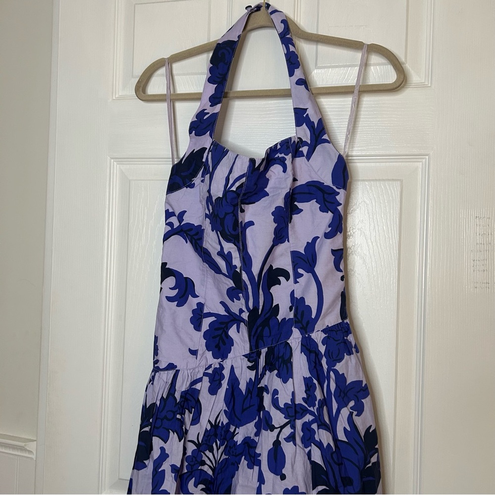 Anthropologie Maeve Halter Bubble Midi Dress - Picture 5 of 16